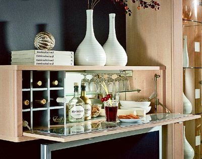 decora y disena: 23 Estantes y Muebles para Vinos y otros licores: Bar
