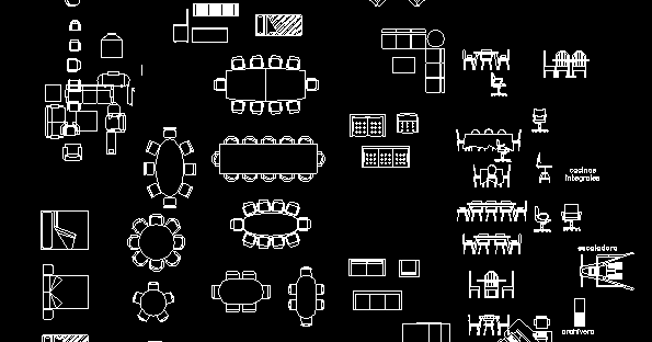 Balberto: Dining table cad block download