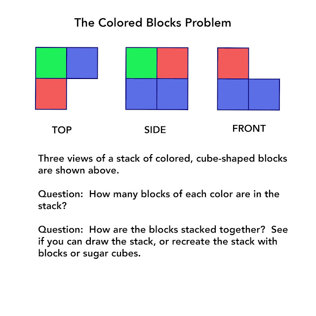 1001 Math Problems: The Colored Blocks Problem