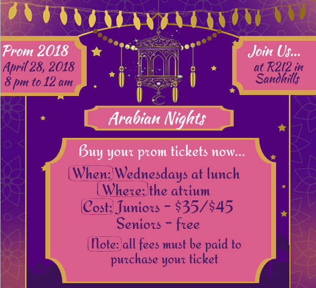 Viking Update PROM TICKETS ON SALE TOMORROW