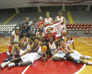 Tijuca TC Campeão Estadual Sub-14 Masculino de Basquetebol de 2012