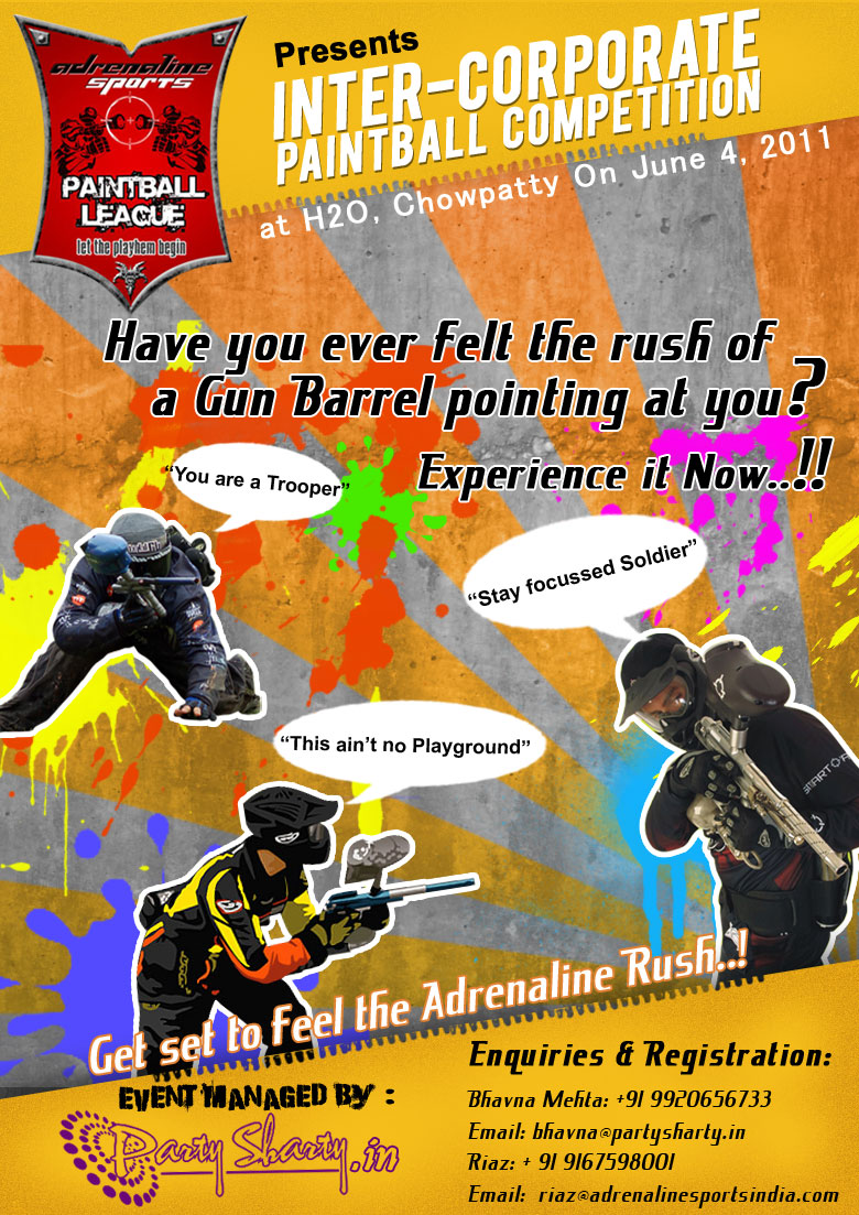 prakalp InterCorporate Paintball Competition