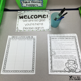 Stations will make your open house or meet the teacher event a structured, well-managed time, and make a great first impression on parents for back to school!