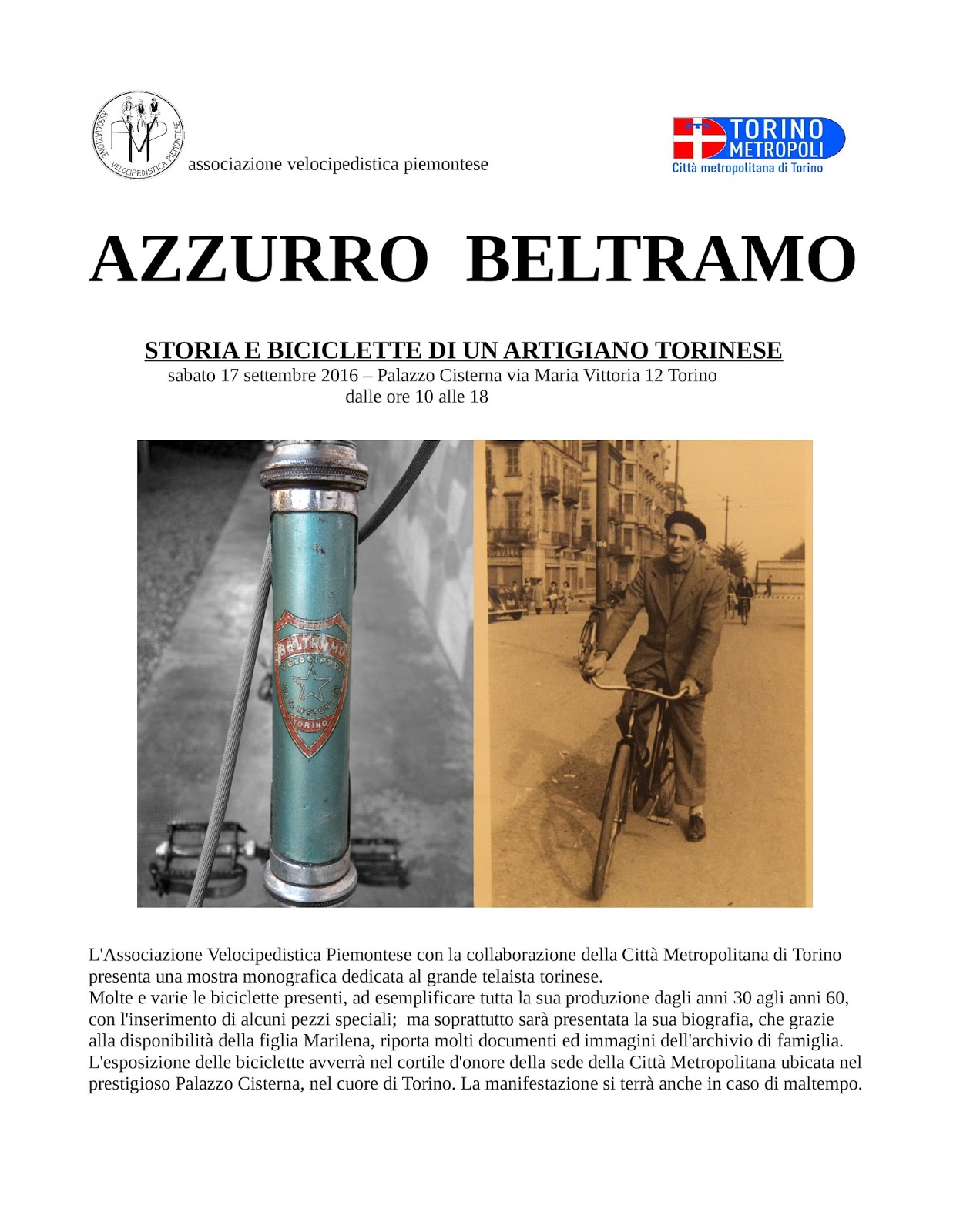 Libro Lino Beltramo AZZURRO BELTRAMO 2016 Di Sario Francesco Biciclette Epoca 