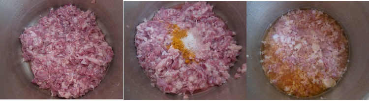 How to make  Mutton Kheema Soup - Step 1