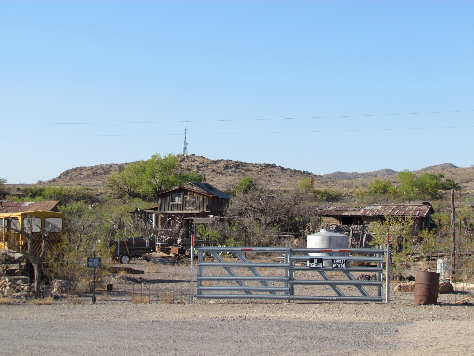 Where I've traveled. Benson, AZ