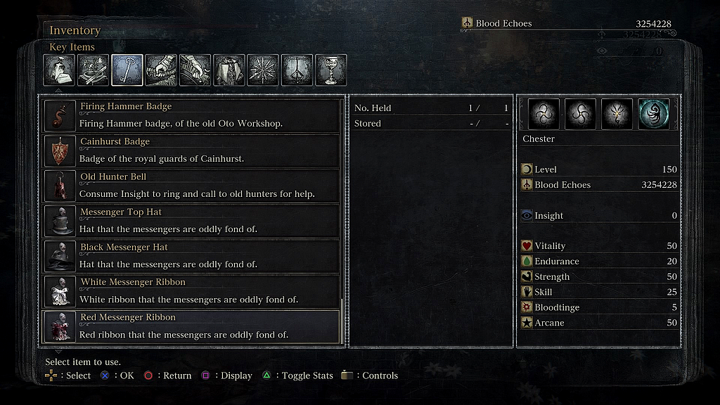 Red Messenger Ribbon Bloodborne Wiki