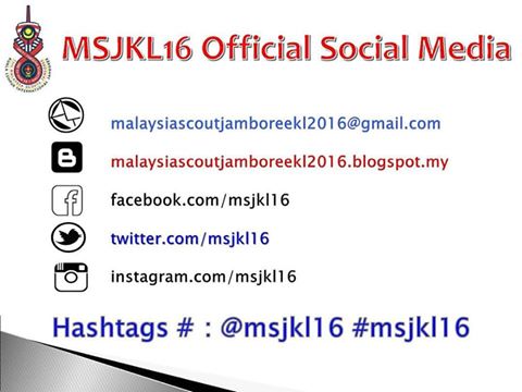 MSJKL16 Official Social Media