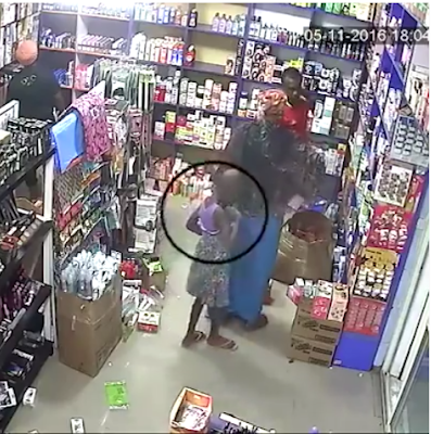 Woman And Her Children Caught On CCTV Camera Stealing From A Shop ...