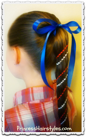 Fourth Of July Hairstyles, Aztec Carousel Braid