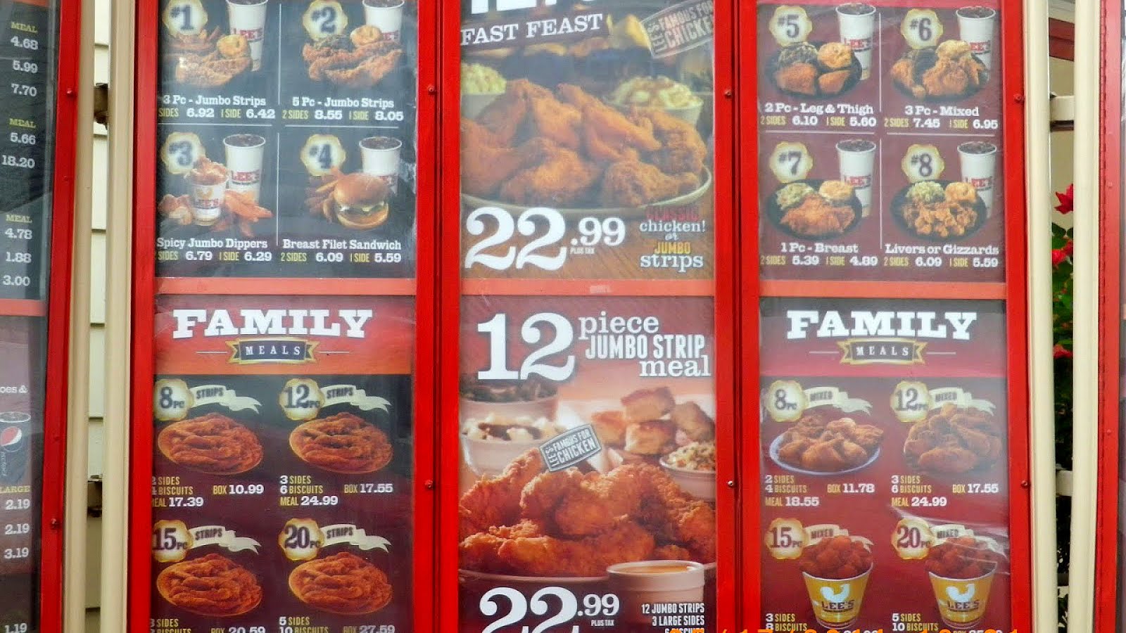 Lee's Famous Recipe Chicken Chicken Choices