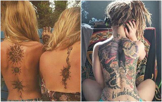 53 Foto Gambar Tato Keren Dipunggung #Tattoo 3D Salib, Tribal Dan Henna Ditubuh Wanita ini 53 Foto Gambar Tato Keren Dipunggung #Tattoo 3D Salib, Tribal Dan Henna Ditubuh Wanita ini
