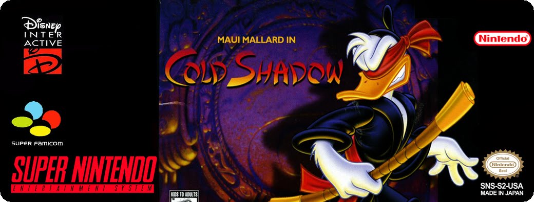 Текст холод шадоу. Maui Mallard in Cold Shadow Snes. Maui Mallard in Cold Shadow Snes обложка. Donald Duck – Maui Mallard in Cold Shadow Sega. Maui Mallard in Cold Shadow (1996).