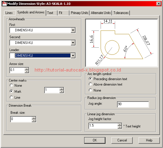 Cara Membuat Dimensi Di Autocad