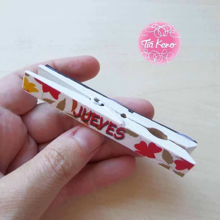 Tía Keko y manualidades con pinzas