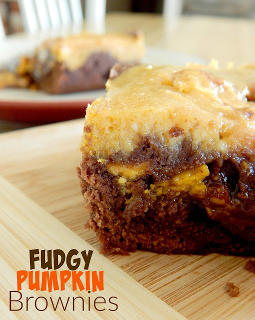 fudgy pumpkin brownies (sweetandsavoryfood.com)