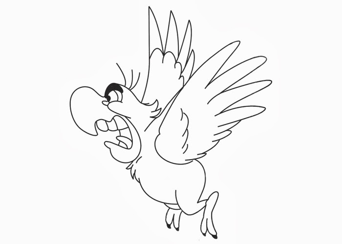iago aladdin coloring pages - photo #6