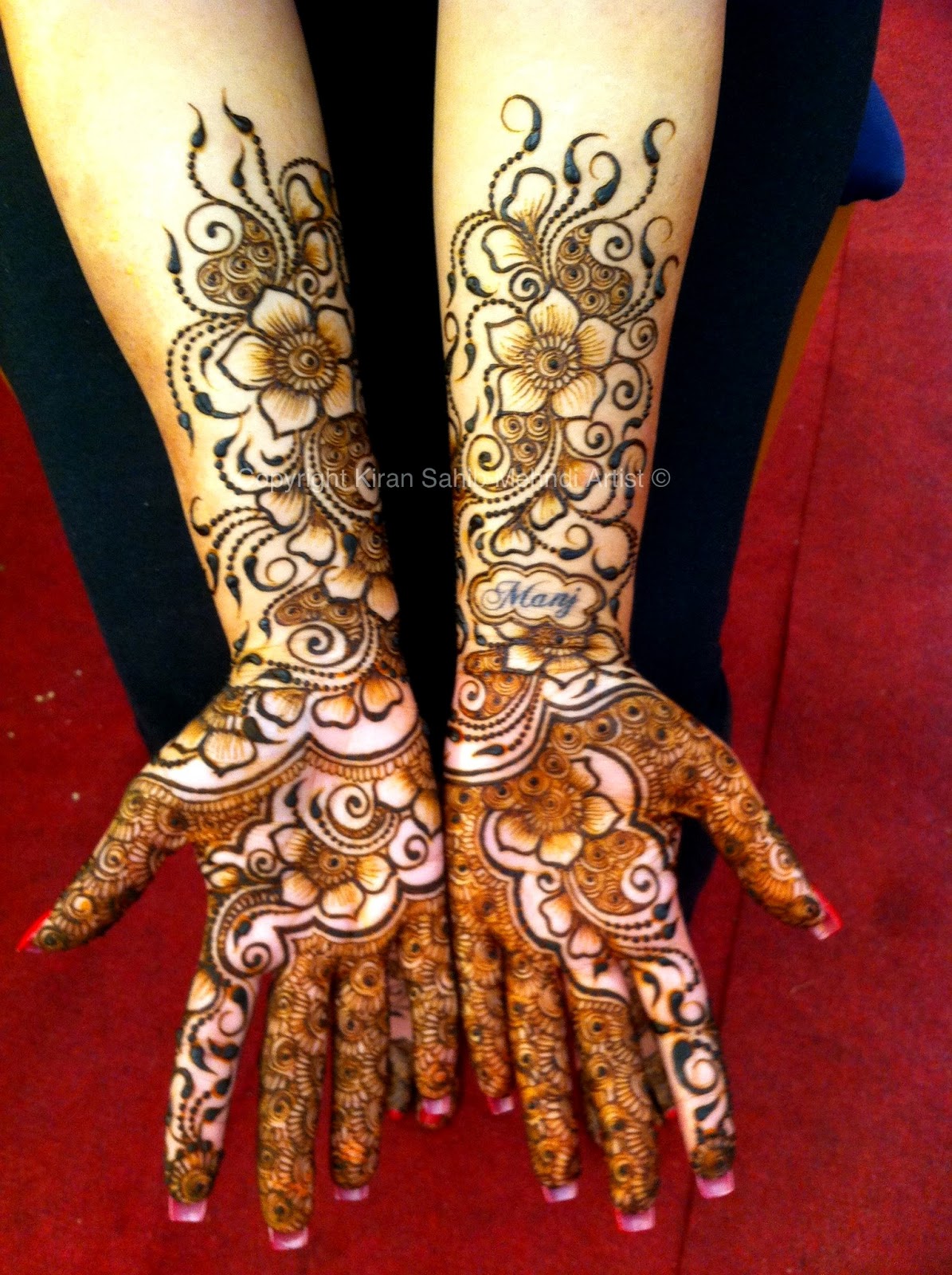 henna \ mehndi design | design inspired by Kiran Sahib | Flickr