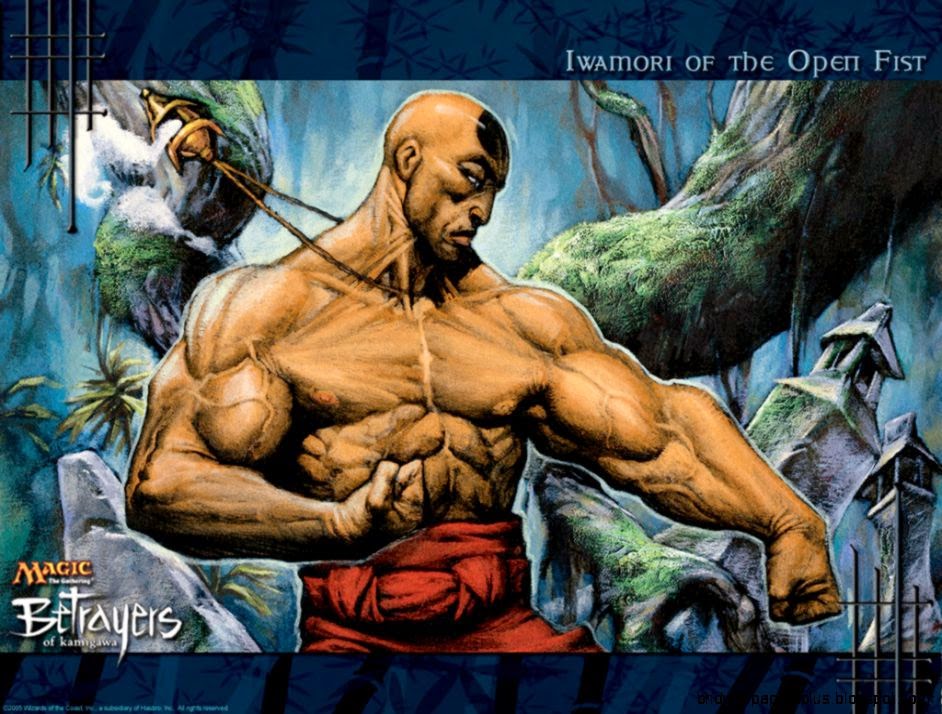 Wallpaper of the Week Iwamori of the Open Fist  Daily MTG