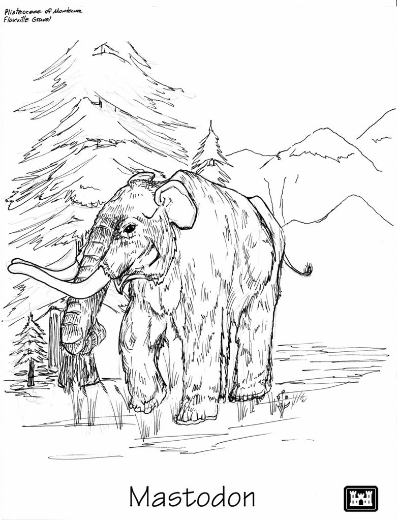 Extinct Animal of the Week: Coloring the Mastodon