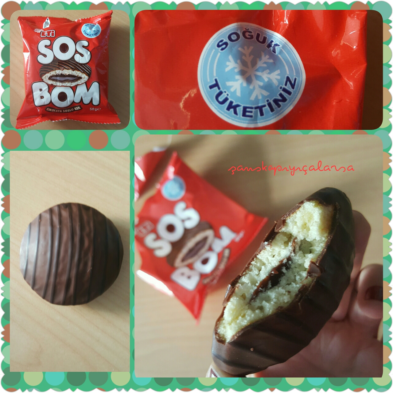 Sevdiğim Atıştırmalıklardan Eti SosBom 🍫🍩