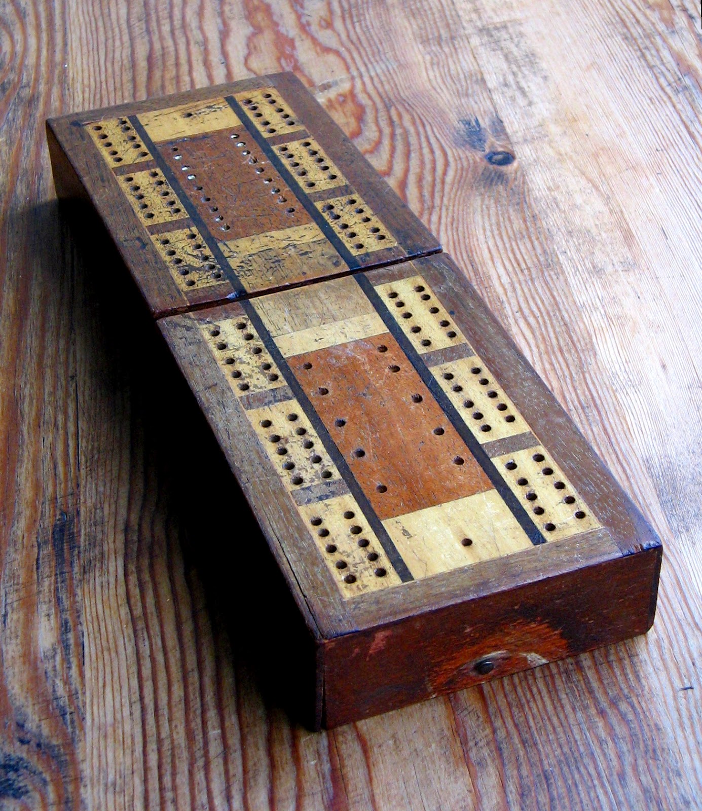 Shove it, Chuck it, Toss it... A Brace of Cribbage Boards