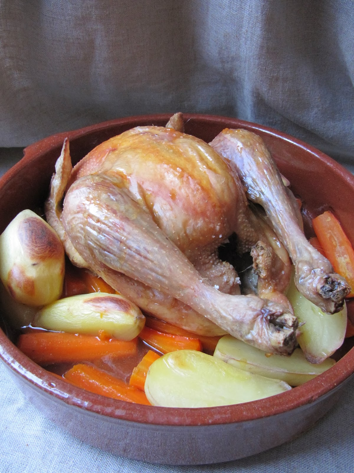 La cuisine d'ici et d'ISCA Bouillon de poulet cuit ou cru