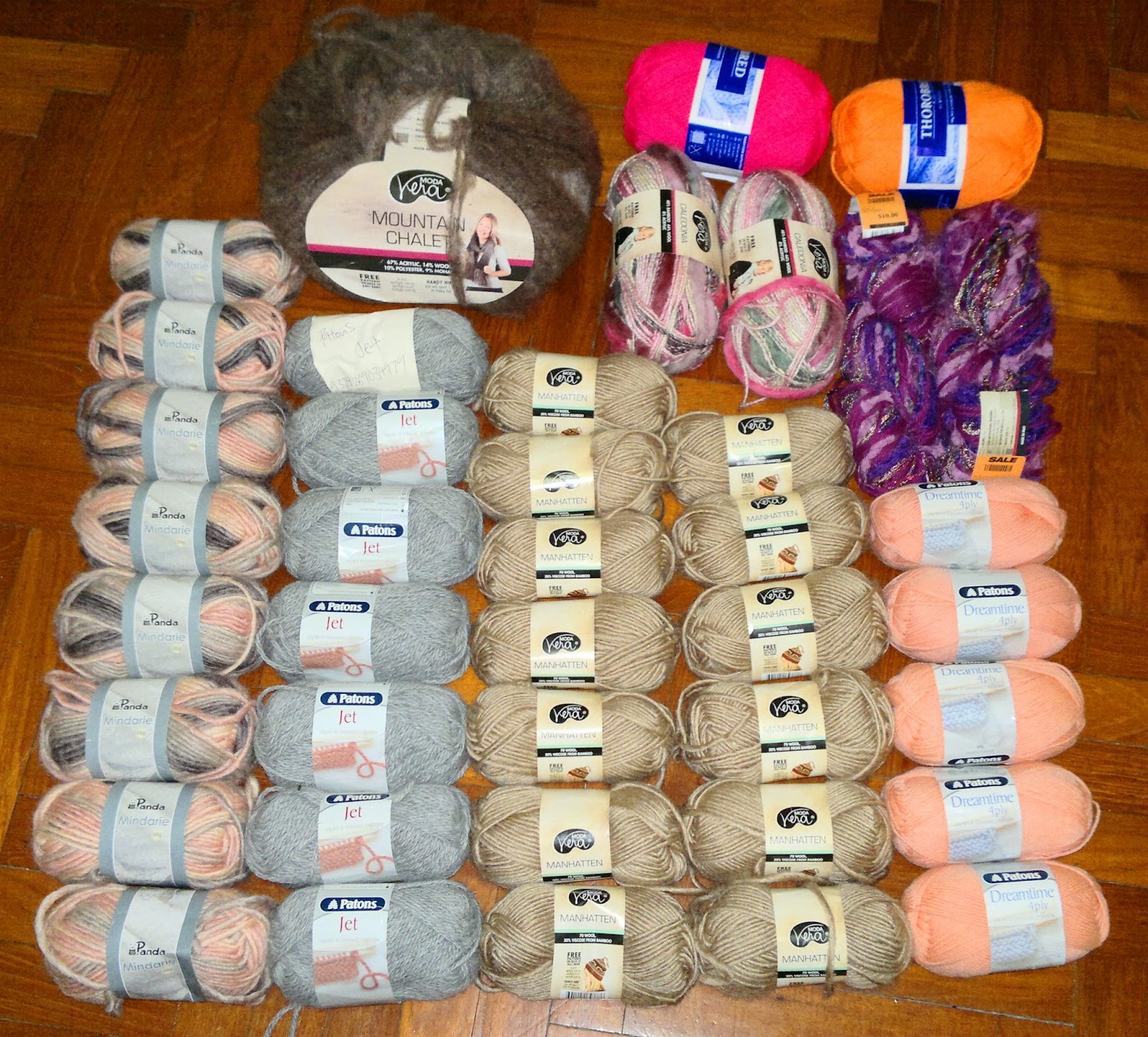Mille Feuille Spotlight Yarn Haul
