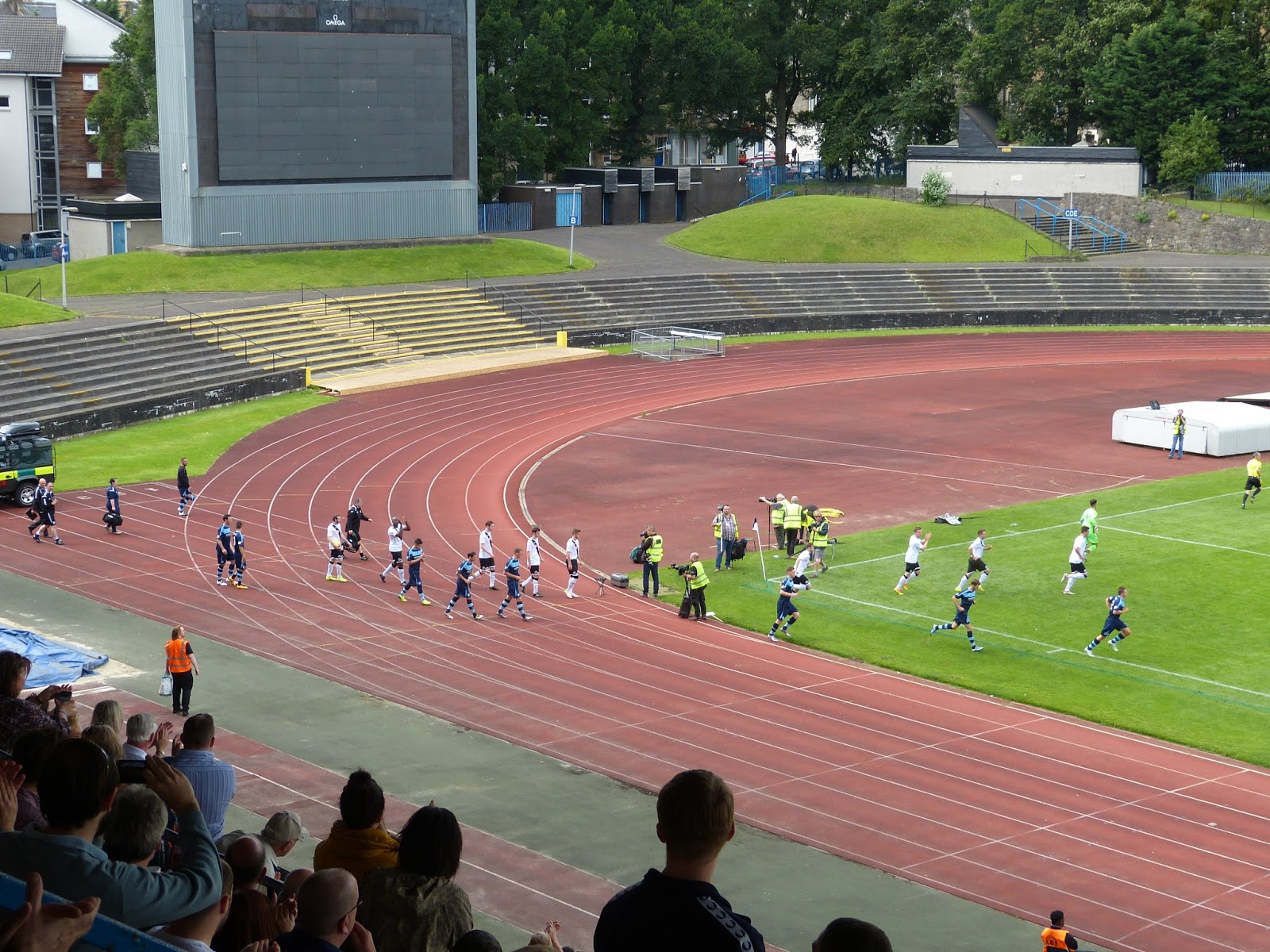 Caledonia Dreaming or Ian38018 Sporting Travels Meadowbank Stadium