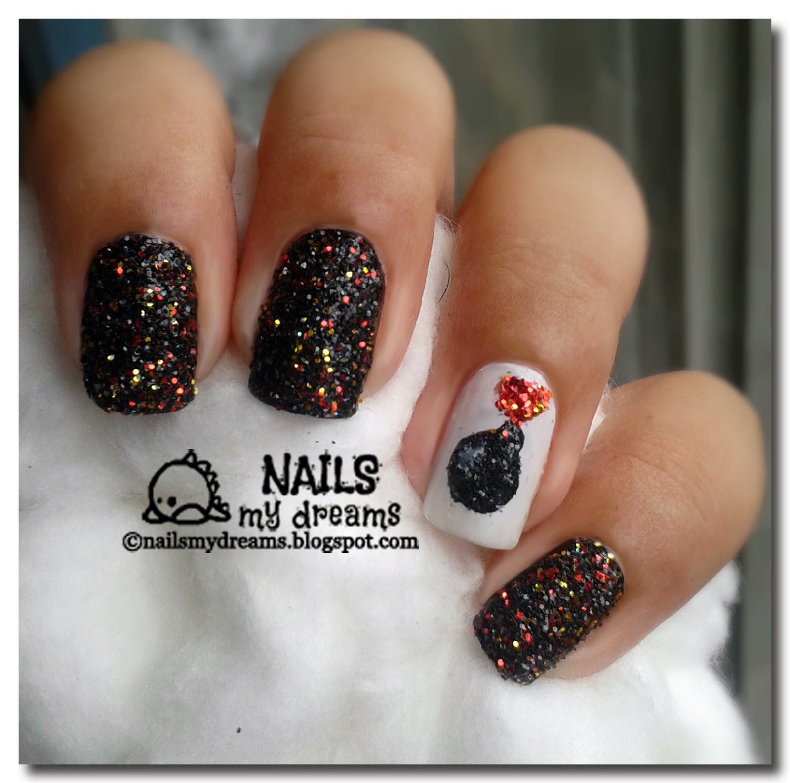 Nails My Dreams Glitter Bomb Nails?...