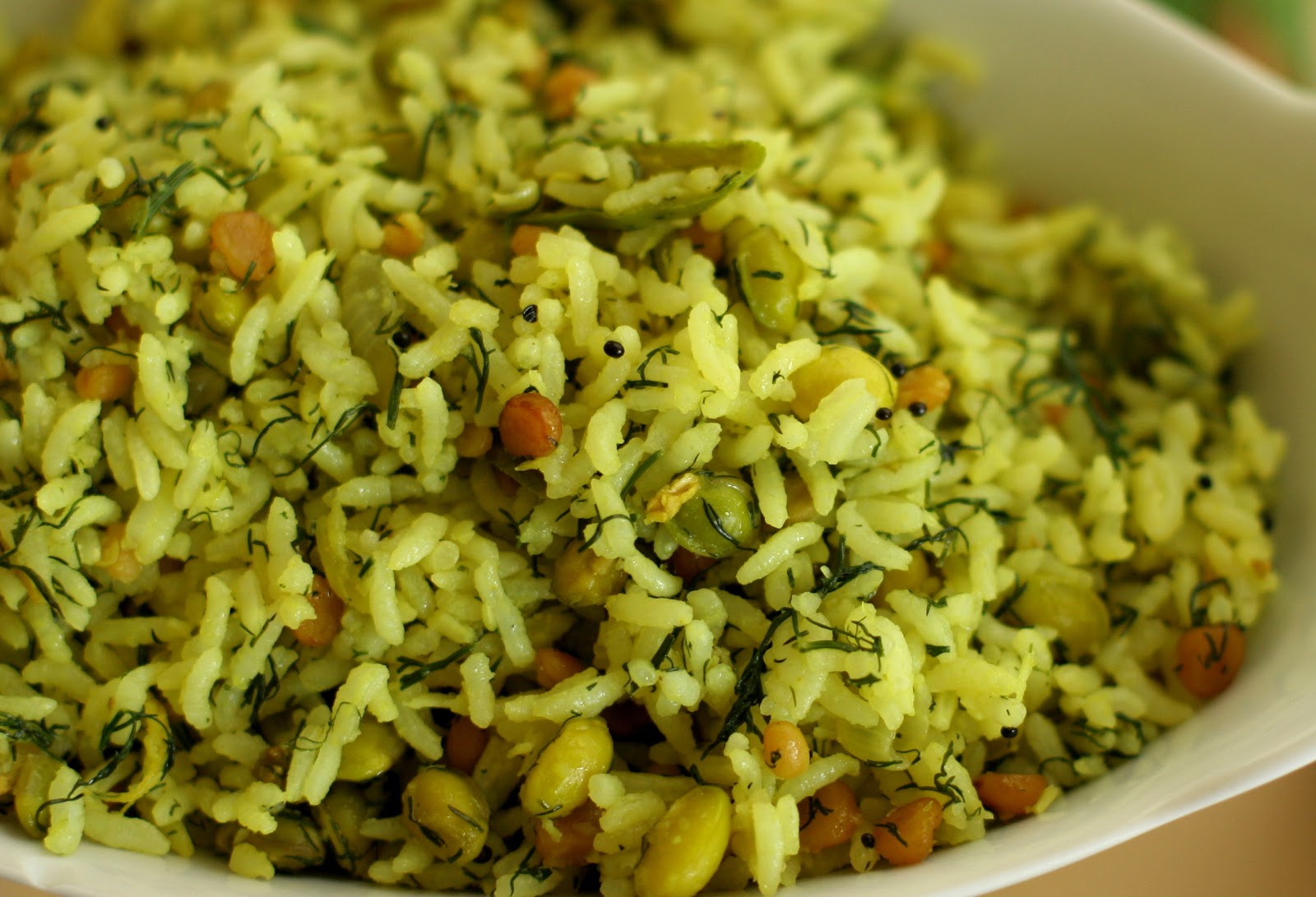 Mom's Dill Lemon Rice