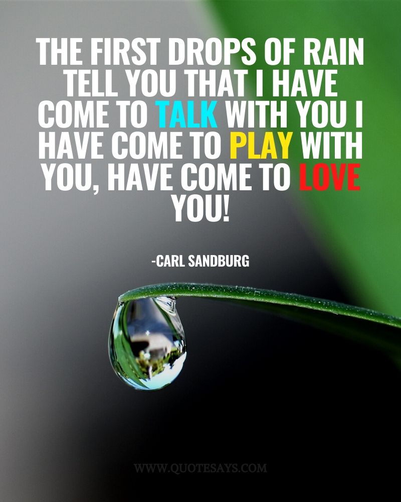 Rain Quotes Rain Quotes, Drop of Rain Quotes, beautiful rain quotes