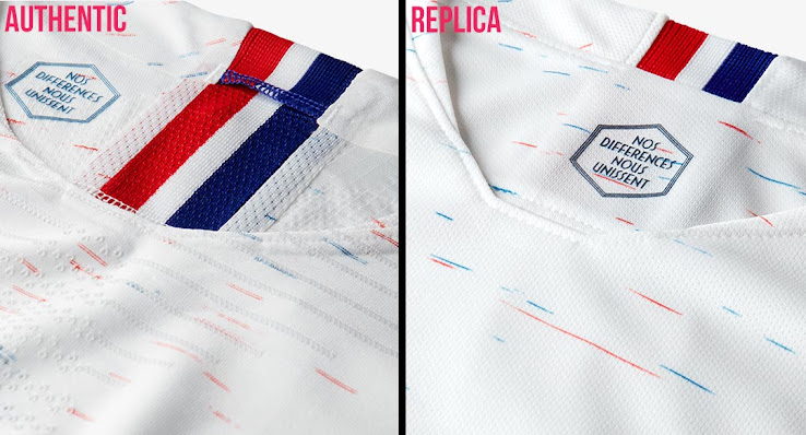 nike jersey differences