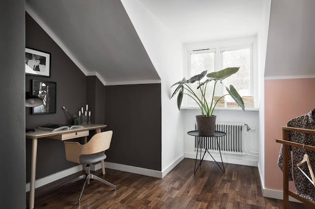 Pintura de parede criativa para quarto. Blog Achados de Decoração