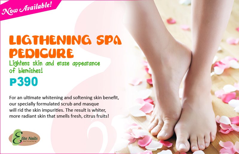Elite Nails Hand, Foot and Body Spa Lithening Spa Pedicure A treat