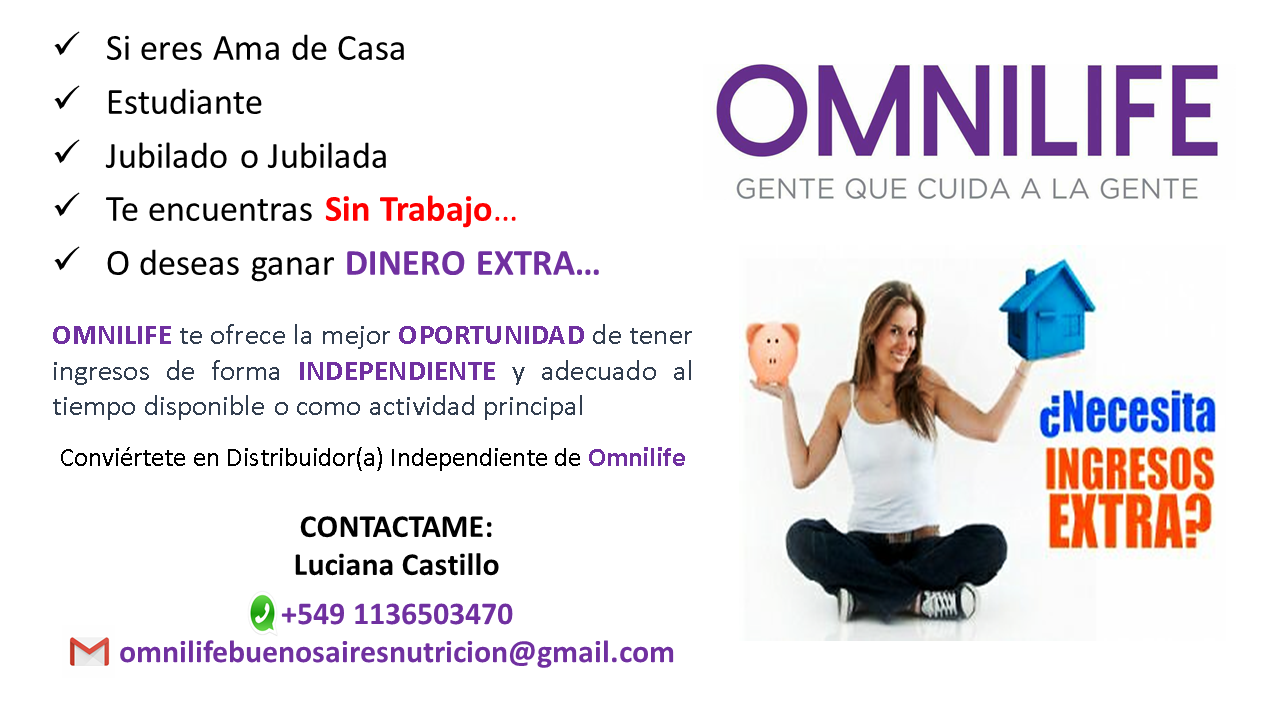 Omnilife Buenos Aires Nutricion Omnilife Distribuidor Independiente Vende O Consume Productos Omnilife