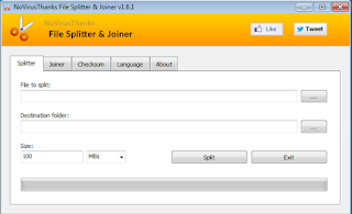 File Splitter & Joiner Español Portable