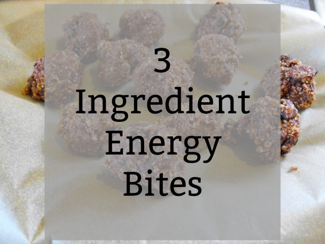 3 ingredient energy bites packed with healthy goodness