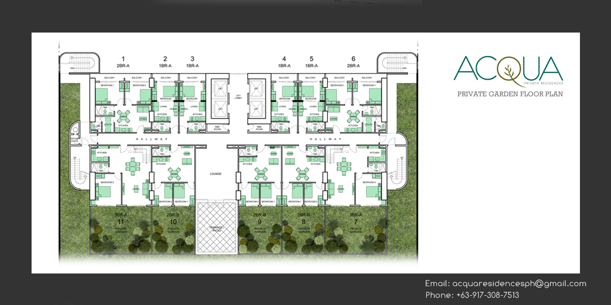 ACQUA PRIVATE RESIDENCES: FLOOR & UNIT PLANS