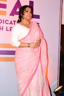 Actress Vidya Balan Stills At Launch Of Rahul In Pink Saree Actress Vidya Balan Stills At Launch Of Rahul In Pink Saree