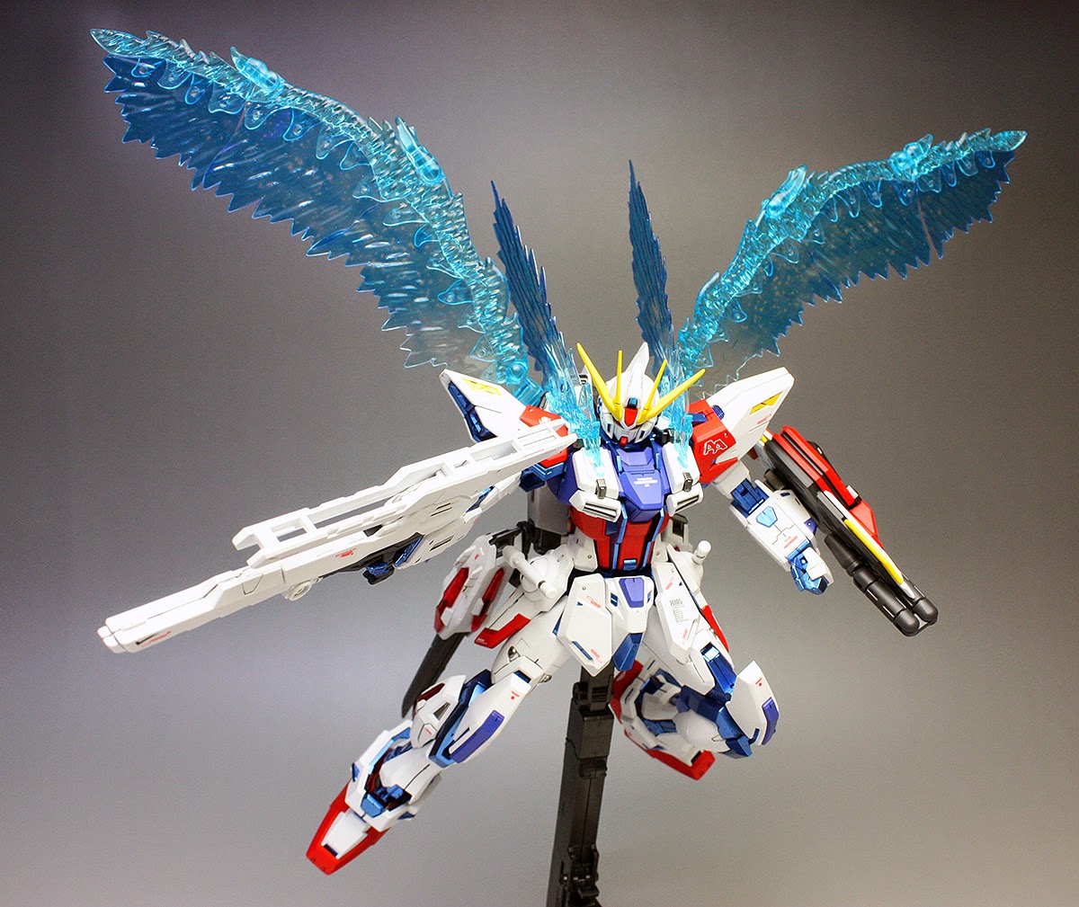Gundam Guy Mg 1 100 Star Build Strike Gundam Rg Mode Painted Build