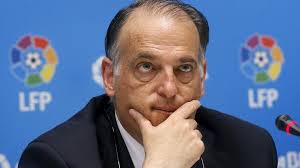 Tebas: "Me preocupa el futuro del Málaga"