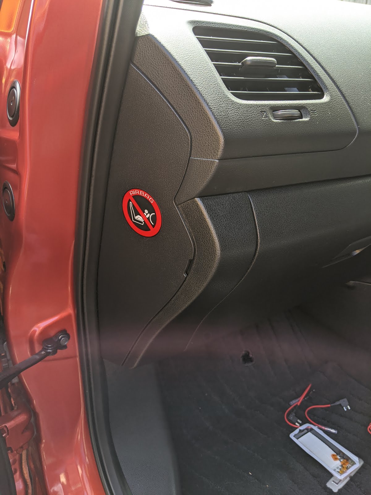 Hard wiring a dual dash cam in a 2014 Nissan Leaf