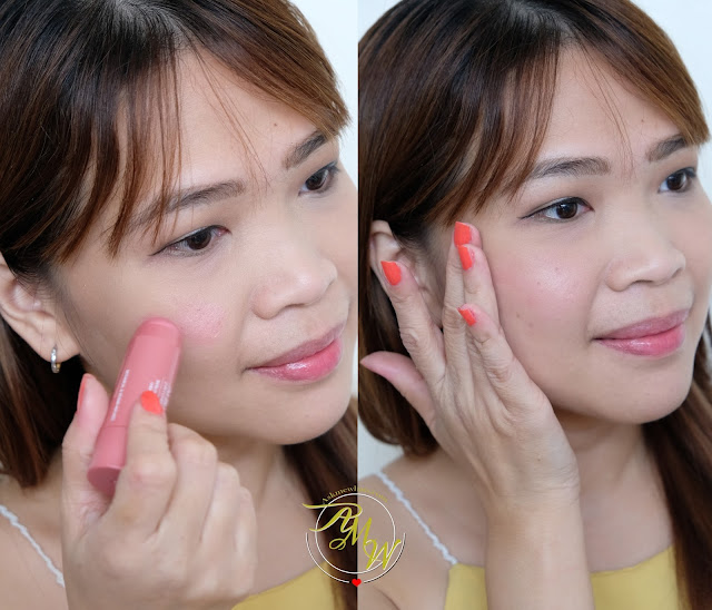 a photo of Palladio I'm Blushing! 2-in-1 Cheek and Lip Tint Review 