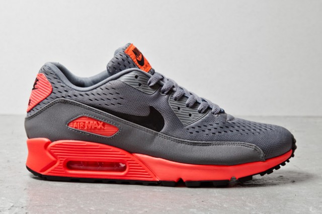 nike air max 90 em grey Nike Air Max 90 EM Black Grey Red
