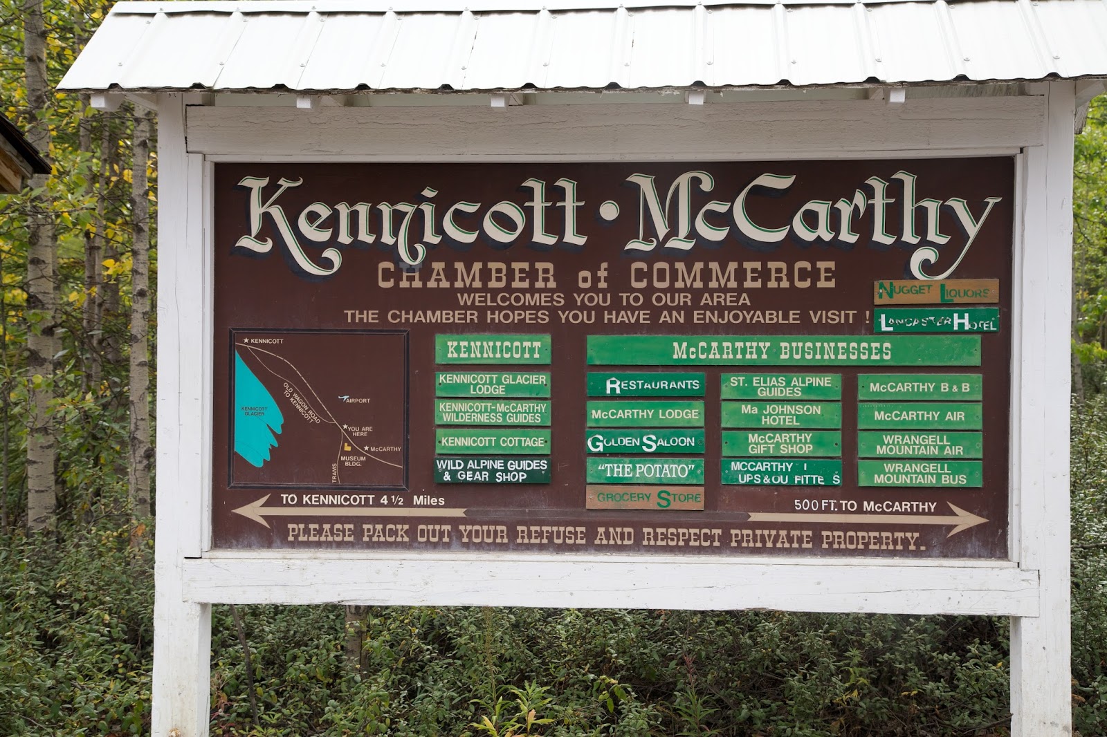 Binkelian Trek Trax McCarthy, Alaska!