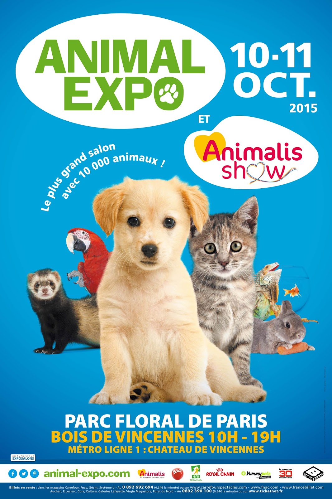 Ces doux moments Le salon Animal Expo revient à Paris (Concours 1