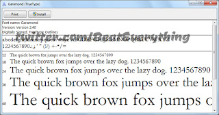 How to install fonts in Windows 7 or 8?