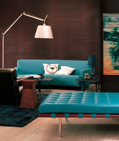 Ideas para decorar, diseñar y mejorar tu casa.: Salas color chocolate