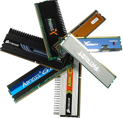 Computer Memory Range latest List 2015